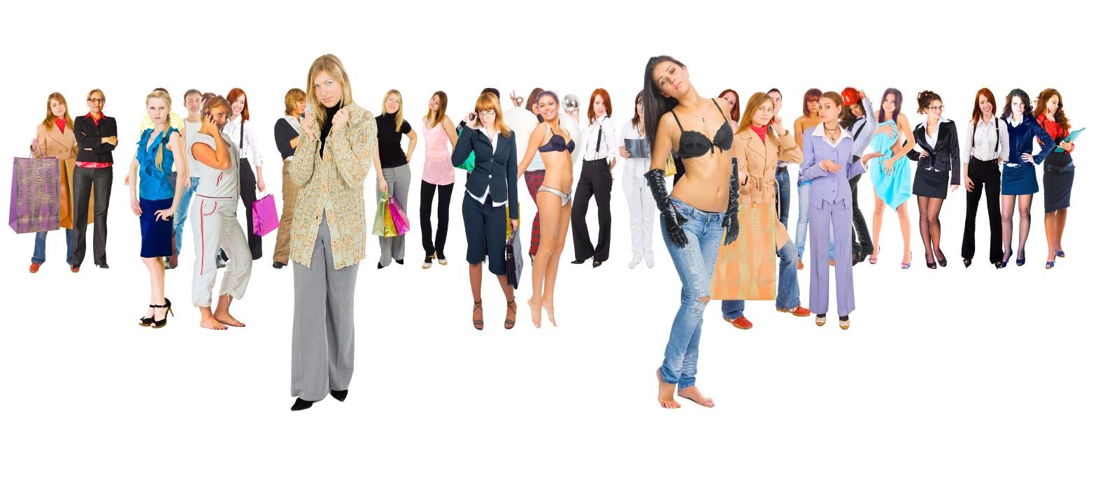 Full Figured Woman"s Fashion Independence